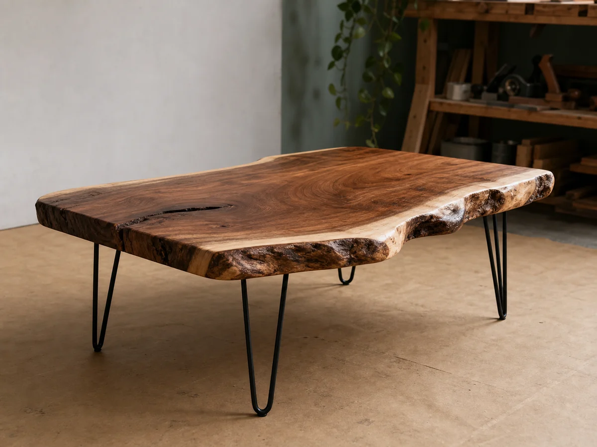 Live-Edge Coffee Table